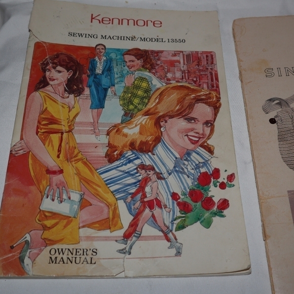Kenmore Sewing and Singer Vintage manuals - Picture 2 of 16